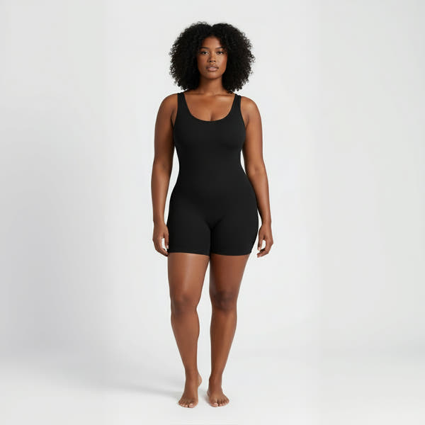 Snatched™ Mid-Thigh Shapewear Bodysuit