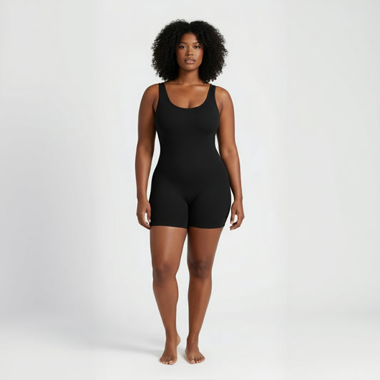 Snatched™ Mid-Thigh Shapewear Bodysuit